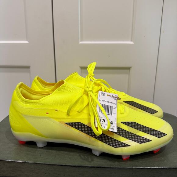 New Adidas X Crazyfast Pro FG \'Solar Energy Pack\' Size 13 IG0601 main image 5